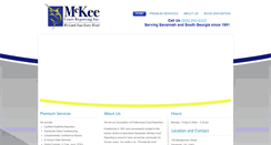 Desktop Screenshot of mckeecourtreporting.com